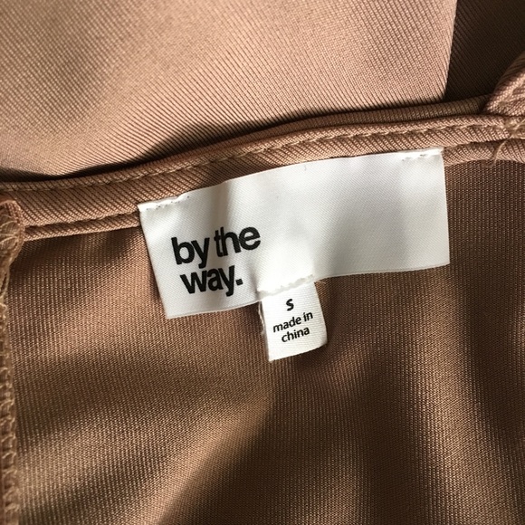 Revolve Nude Bodycon Mini Dress - Picture 6 of 6